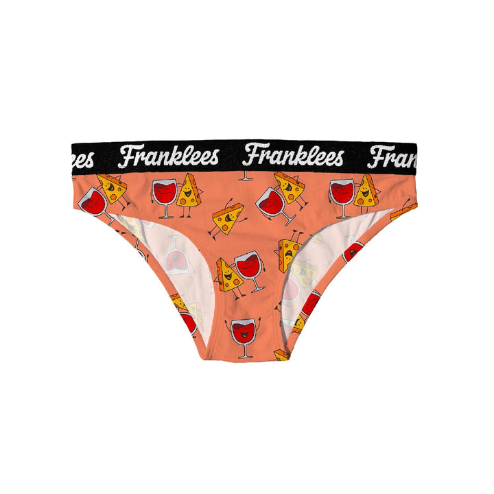 BIKINI BRIEF - CHEESE & WINE - Franklees UK
