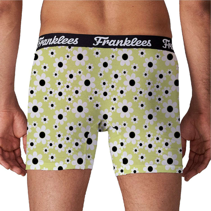 BOXER BRIEFS - RETRO DAISIES