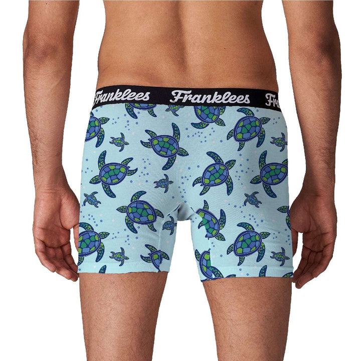 MENS LONG LEG TRUNKS - ALOHA BABY - Franklees UK