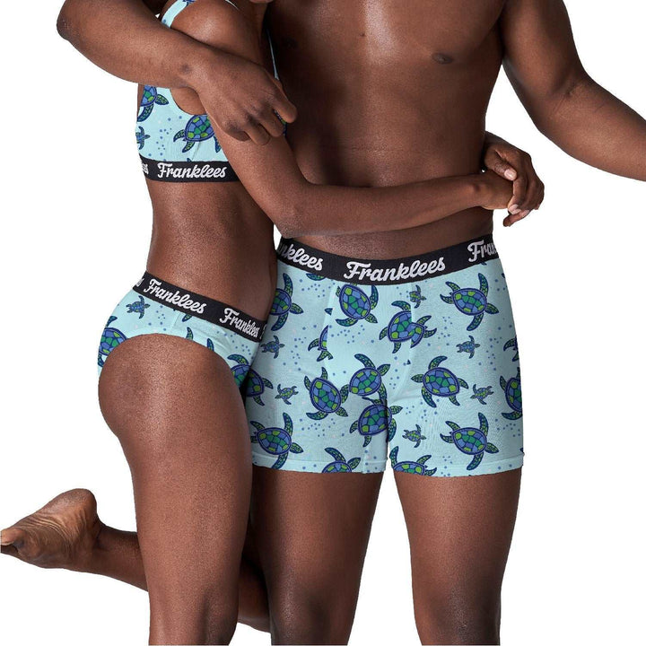 MENS LONG LEG TRUNKS - ALOHA BABY - Franklees UK