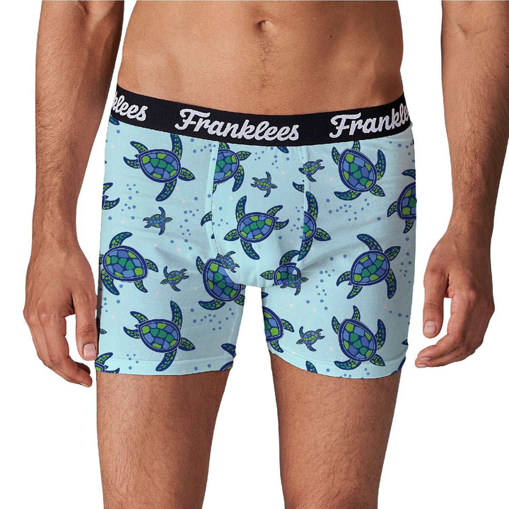 MENS LONG LEG TRUNKS - ALOHA BABY - Franklees UK