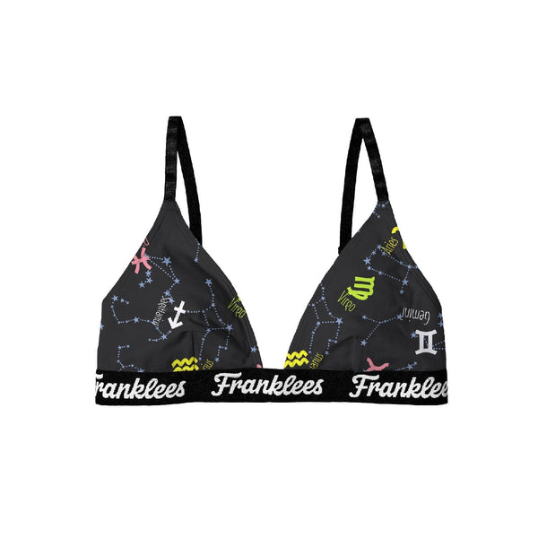 Triangle Bralette | Soft Cotton | Zodiac